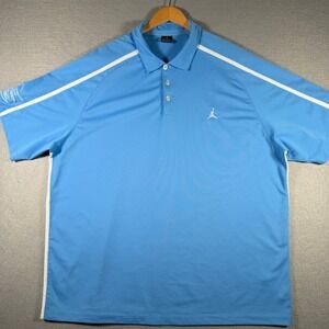Jordan Brand Michael Jordan Celebrity Invitational Polo Blue Mens 4XL 358006-412